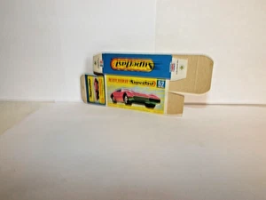 MATCHBOX S/F NO. 52-A DODGE CHARGER EMPTY BOX ONLY - Picture 1 of 2