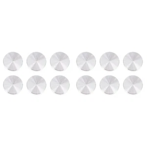  12 Stcs 30 mm Durchmesser Aluminiumlegierungsscheiben -Scheiben -Glas -Tops - Bild 1 von 12