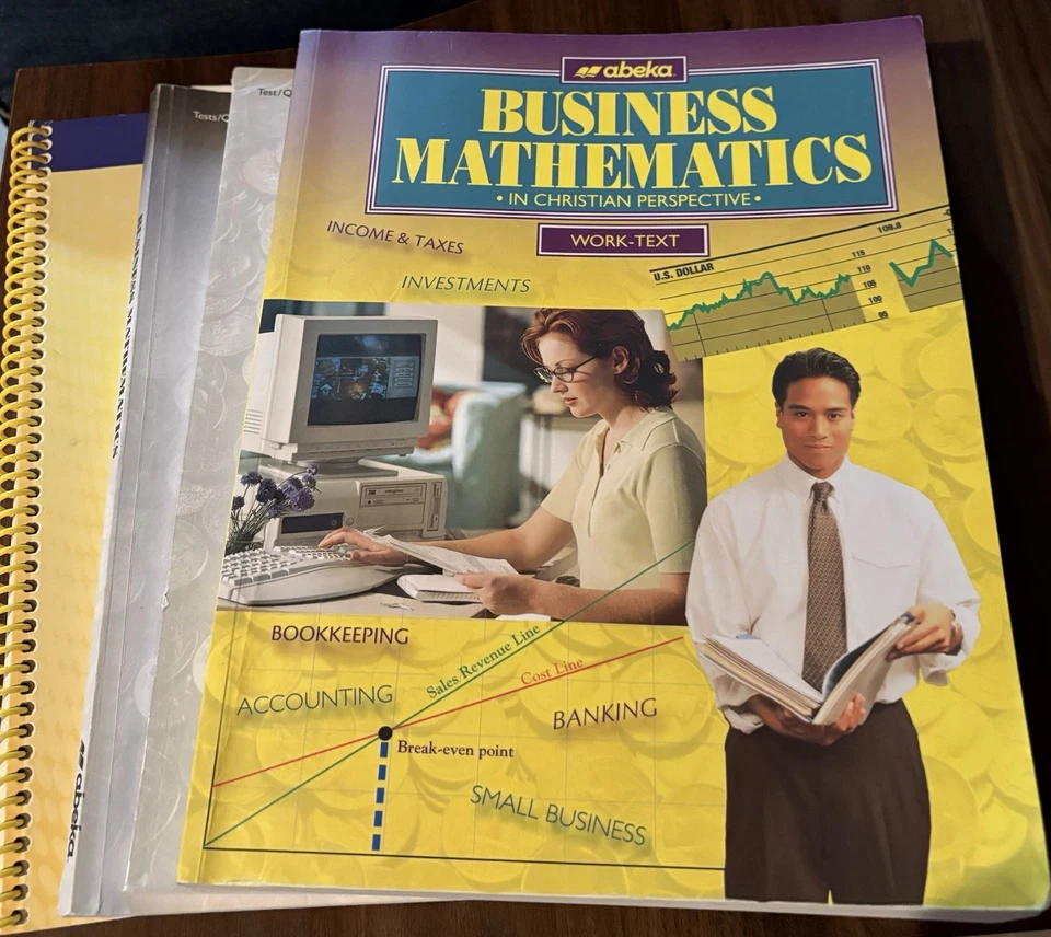 Abeka Business Math Work Text Foto 1 de 1