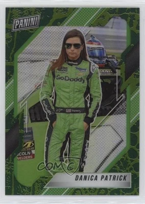 2021 Panini National Convention VIP Gold Pack Alligator Prizm Danica Patrick #58 - Image 1 of 2