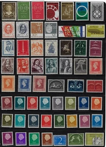 Old Original Collection 56 Different Netherlands Stamps Unused Very Rare - Picture 1 of 4