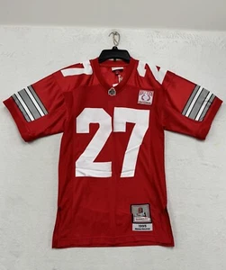 Ohio State Eddie George #27 Mitchell & Ness Scarlet 1995 Legacy Jersey Small - Picture 1 of 18