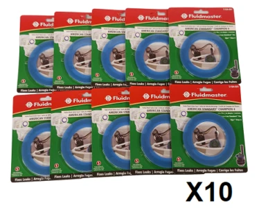 PACK de 10 sellos de válvula de descarga de repuesto Fluidmaster American Standard Eljer 510a Foto 1 de 4