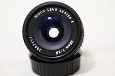 Nikon Series E 28mm f2.8 Lens Manual Focus Lens for F-Mount NICE !!