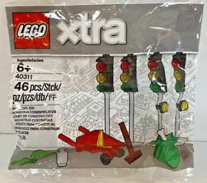 (40311) Lego Xtra: Traffic Lights New Sealed Retired City Street Town Building - Picture 1 of 2