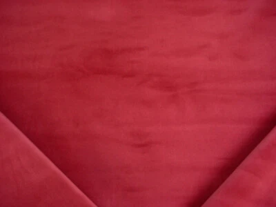 7-7/8Y Kravet E23806 Velours de Versailles Red Velvet Drapery Upholstery Fabric - Image 1 of 4