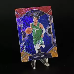 Isaac Okoro 2020-21 SELECT Concourse rojo amarillo brillo Prizm novato #91 radiocontrol - Imagen 1 de 2