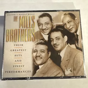 The Mills Brothers Their Greatest Hits 3 CD Readers Digest 1997)New Sealed - Picture 1 of 2