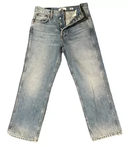 Pantalones de mezclilla para mujer RE/DONE Originales Levi’s tiro alto talla 26 ETIQUETA BLANCA muestra Y2K - Imagen 1 de 8