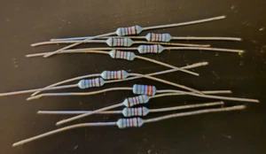 11pcs 88.7k ohm 1/4W 1% Metal Film Precision Axial Resistors ~ NEW ~ - Picture 1 of 1