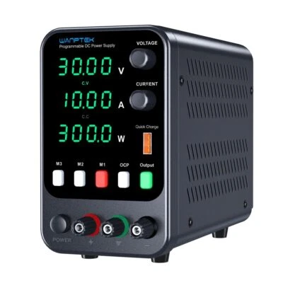 30v Power Supply Adjustable Laboratory Bench Three DC 10A 60V5A AC220V/110V - Image 1 of 4