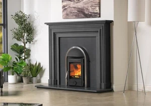 Castec Polaris Inset Stove Eco Defra Multifuel Wood Burning Stove British Made - Picture 1 of 9