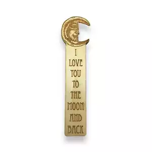 Bookmark - I Love You to the Moon and Back - Picture 1 of 6