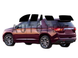 Película para ventana precortada para todos los lados cualquier tono de tinte para Chevrolet Traverse 2018-2023 - Imagen 1 de 11