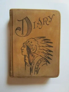 Vintage Menominee Nation of Shawano Wi 5 Jahre Tagebuch Buch - Bild 1 von 5