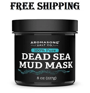 Aromasong 100% Pure Dead Sea Mud Mask for Face - Cleansing Natural Skin Care for - Picture 1 of 5
