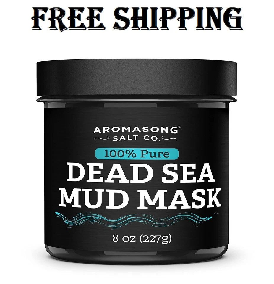 Aromasong 100% Pure Dead Sea Mud Mask for Face - Cleansing Natural Skin Care for - Image 1 of 4
