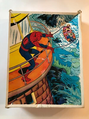 Rompecabezas The Amazing Spider-Man 1983 Whitman Foto 1 de 4