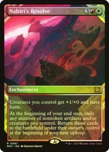 MTG FOIL Nahiri's Resolve Showcase - March of the Machine: The Aftermath #087 - Imagen 1 de 1