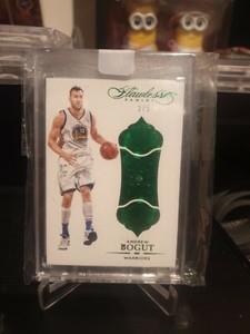 2015-16 Panini Flawless Emerald /5 Andrew Bogut #115