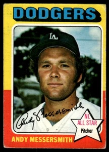 1975 O-Pee-Chee Andy Messersmith Los Angeles Dodgers #440 - Picture 1 of 2