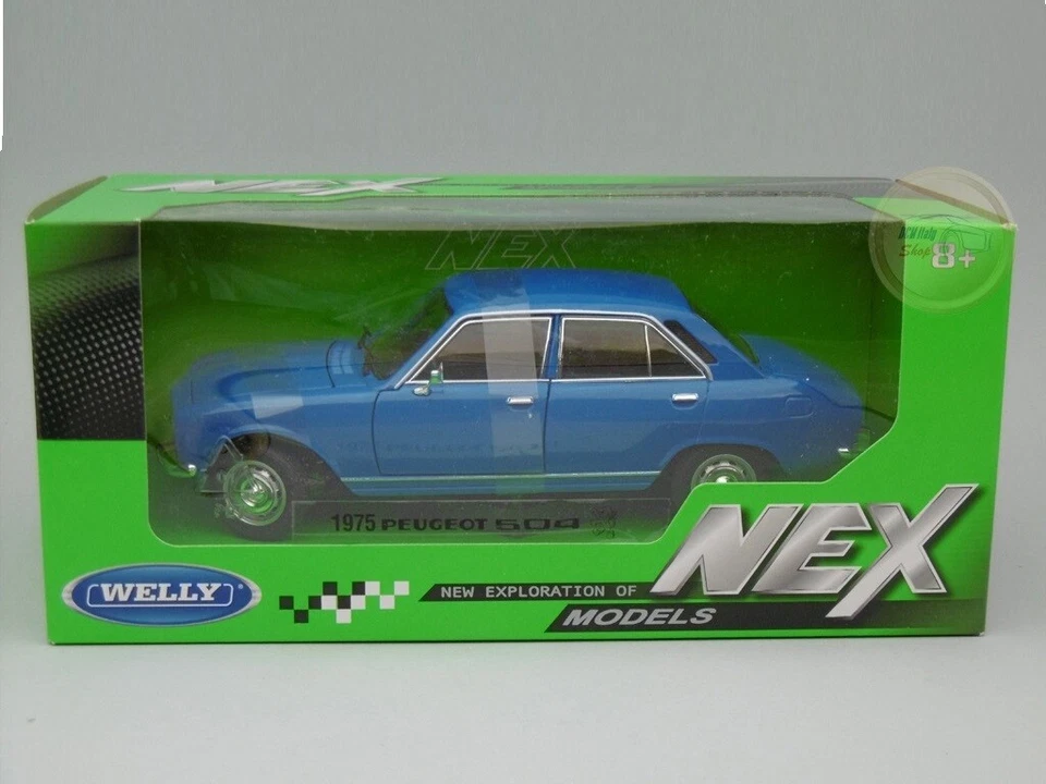 Peugeot 504 (1975) - Welly 1:24 - WE24001BL - Immagine 1 di 1