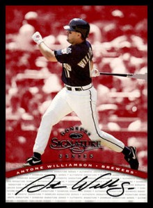 1997 Donruss Signature Antone Williamson Auto