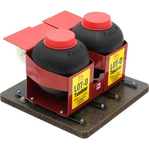 Lot-O Twin Double Barrel Vibrating Rock Polishing Tumbler - Picture 1 of 6