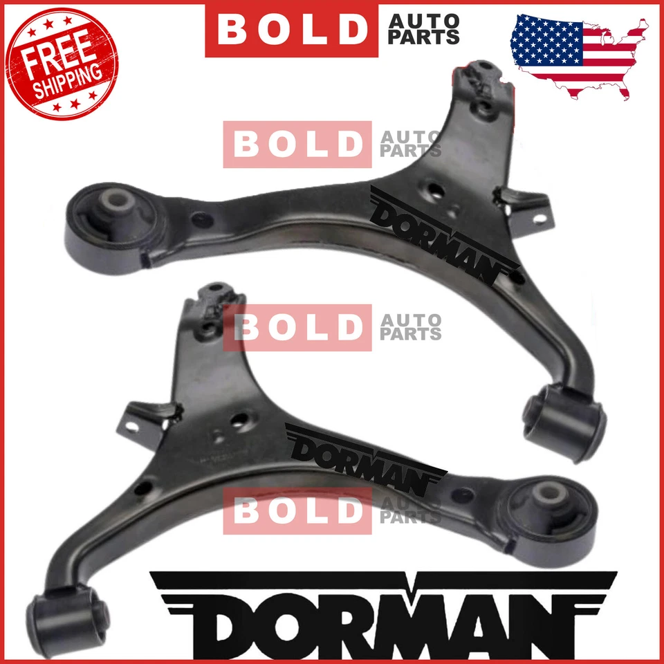 Dorman Pair Set of 2 Front Lower Suspension Control Arms For Honda Element 03-11 - Image 1 of 4