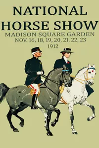 Horse Show Dressage Madison New York Art Wall Intérieur Chambre Affiche - AFFICHE 20x30 - Photo 1 sur 4