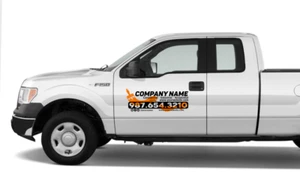 Custom Business Company Vinyl Decal Sticker Sign Truck Van Car 20-Inch - Picture 1 of 9