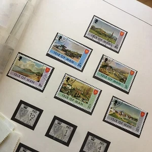 ISLE OF MAN USED STAMPS 1975 DEFINITIVE  4 1/2p 5 1/2p 7p 8p 11p 13p - Picture 1 of 3