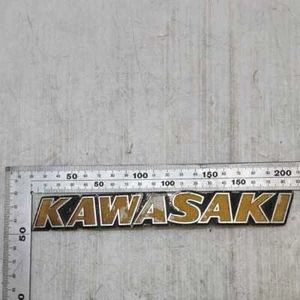 JDM 0331 14 Kawasaki KAWASAKI Capital Letter Emblem 1 Z1R Z1000mk2 Z750FX - Imagen 1 de 5