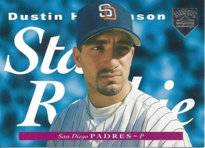 1995 Upper Deck Electric Diamond Silver Dustin Hermanson 219 Padres - Image 1 of 2