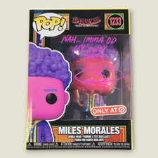Shameik Moore signed Across the Spider-Verse Target Miles Morales Funko w/quote