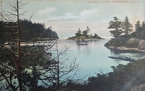 Vintage 1907 Canada Postcard Kingston Ontario Whiskey Island One Cent Written On - Picture 1 of 2