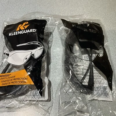 Kleenguard Gafas de Seguridad COMBO NEMESIS 25676 TRANSPARENTE/ELEMENTO 25631 AHUMADO NUEVO Foto 1 de 4