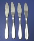 (4) Towle MAGNUM  Modern SOLID HANDLE Knife SERRATED  8 3/8" Stainless CHINA