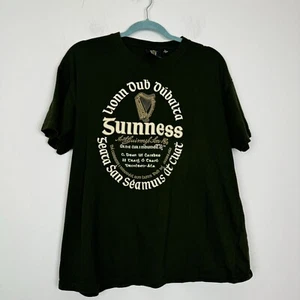 Guinness Bier T-Shirt Gälisch Herren Größe L Grün Official Merchandise Relaxed Fit - Bild 1 von 4