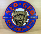 Big Size - Neo Geo Dog Tag Red Wood Logo Poster On The Wall Aes Mvs Cd Cdz