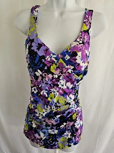 Maxine Swimsuit Womens Floral Bathing Suit 10 - Picture 1 of 6