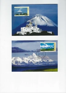 2017-25 VR CHINA MiNr. 3913 - 3914 Berge Maxicard Parallelausgabe mit Mexiko W2 - Picture 1 of 1