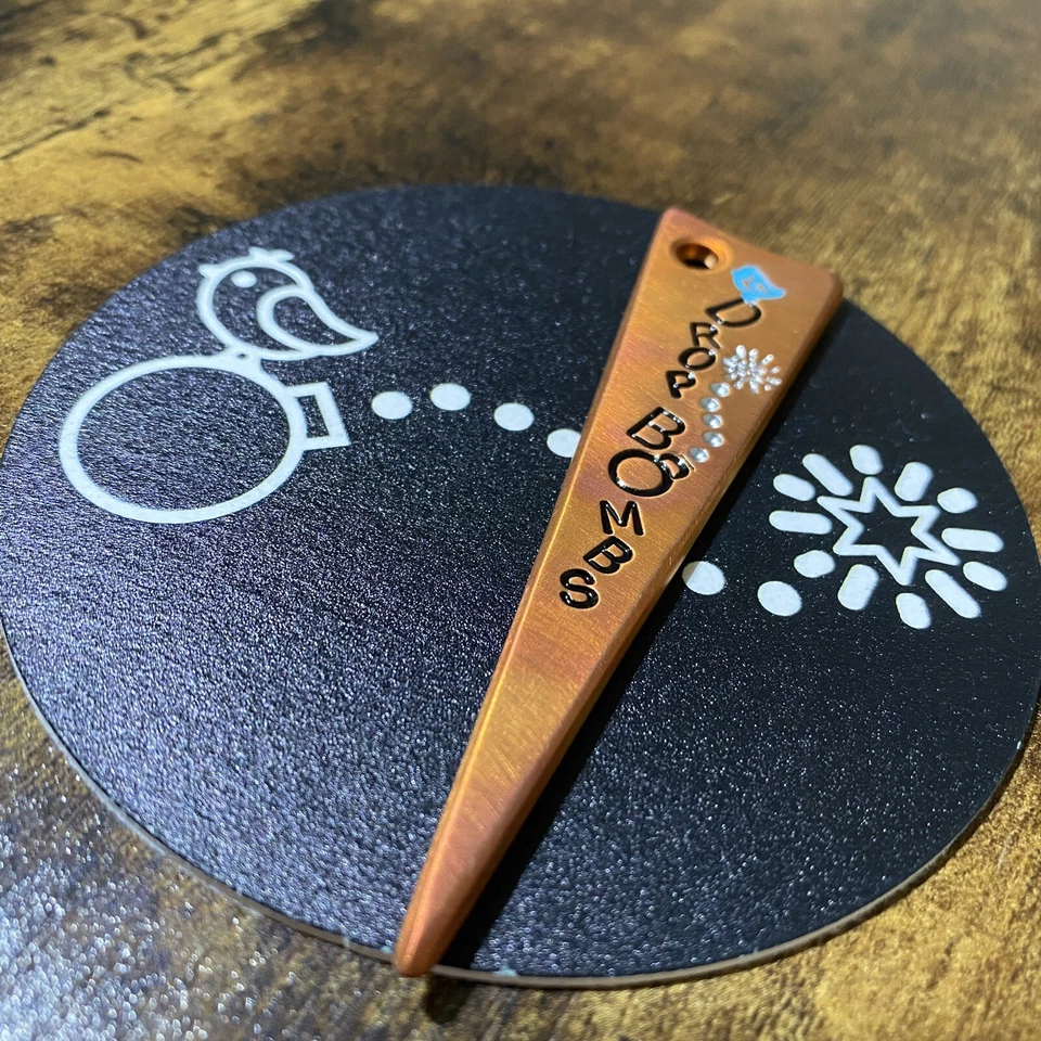 LIBERTY BALL MARKERS DROP BOMBS! Hand Made Custom Copper Golf Divot Pitch Repair Tool!