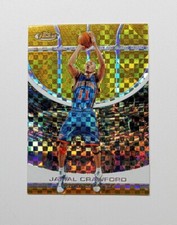 2005-06 Topps Finest Jamal Crawford Gold Xfractor Refractor Knicks 25/29
