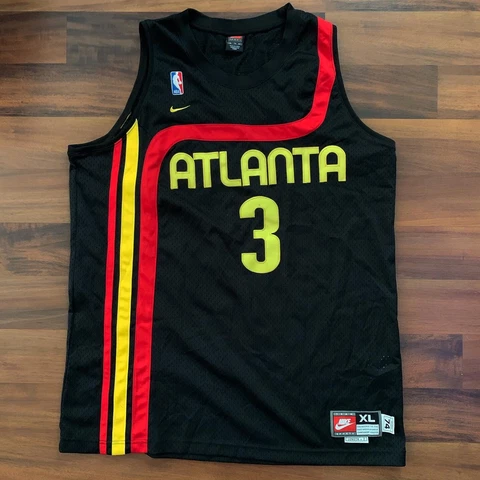 Nike Rewind Atlanta ATL Hawks Shareef Abdur Rahim Swingman Jersey Mens Sz XL Cover