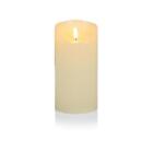 Premier Decorations Flameless Real Wax Warm White LED Realistic Flicker Candle