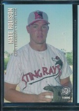 1996 Trade Publishing HWB Maui Stingrays #29 Nate Rolison very Rare SWSW6