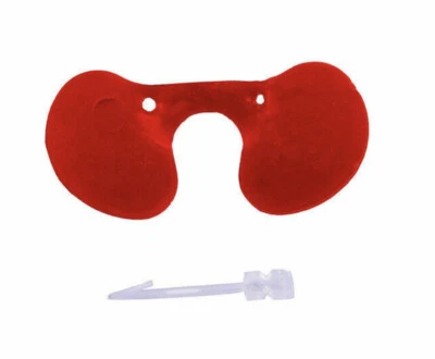 RABBITNIPPLESCOM 10 Pack Red Plastic Chicken Eyes Glasses Avoid Hen Peck Each Other Chicken Farm