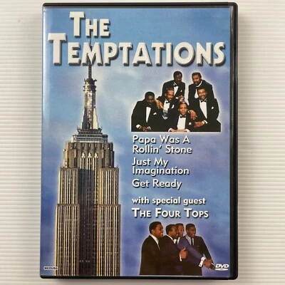 The Temptations with the Four Tops DVD Music Region All 2004 20-Tracks RARE - Image 1 of 2