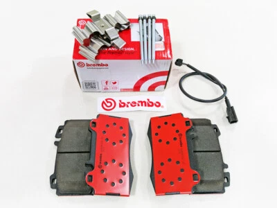 Pastillas de freno delanteras originales Brembo 673012042 Maserati Gran Turismo Quattroporte Foto 1 de 2